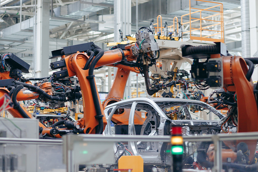 Pneumatiska gripdon är fördelaktiga på både mindre bilverkstäder och stora bilfabriker